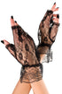 Sexy Black Lace Mini Gloves